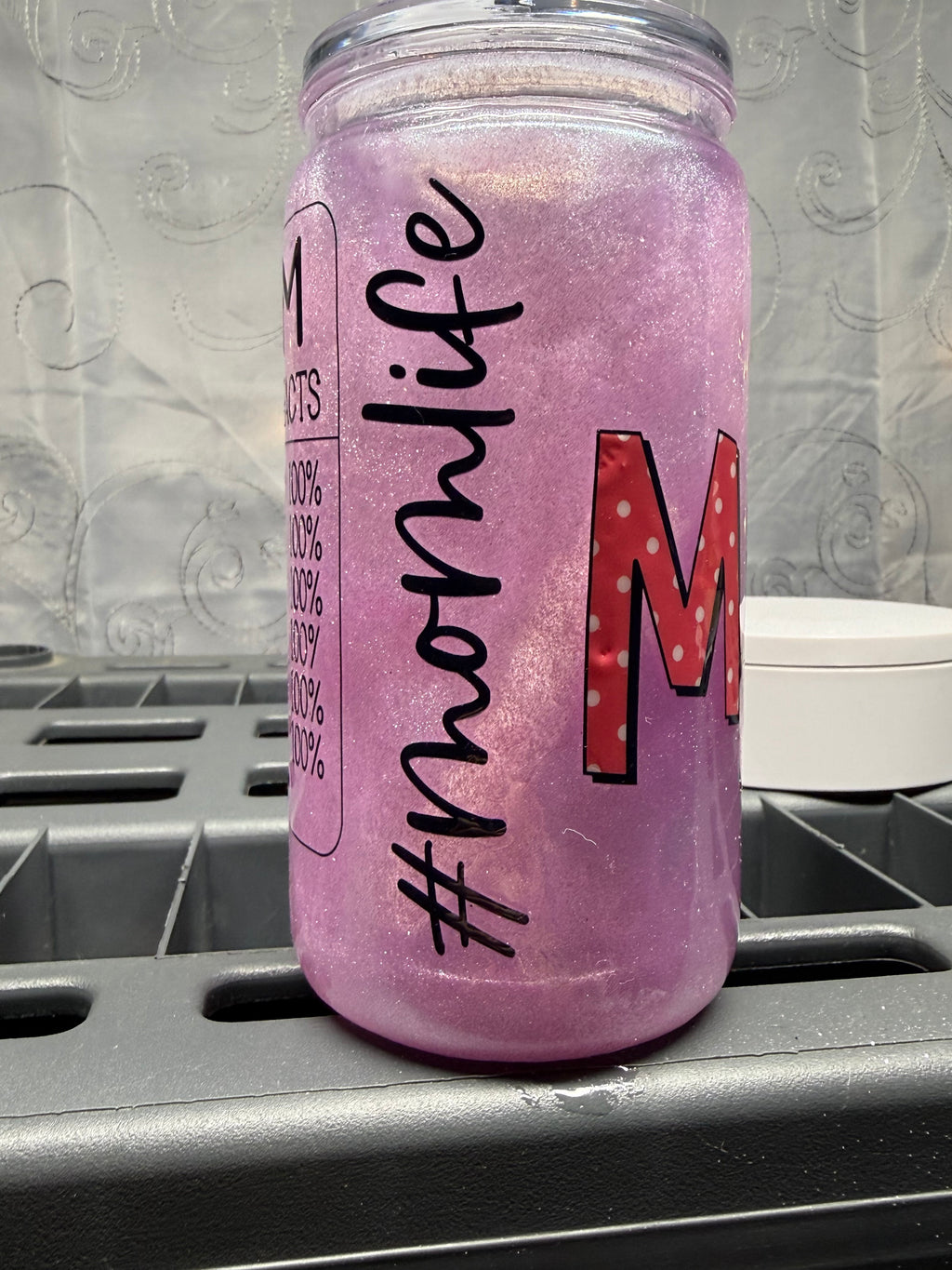 16 Oz Mom life Cup
