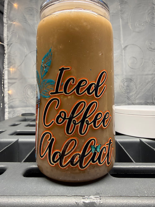 16 Oz Coffee Addict Cup