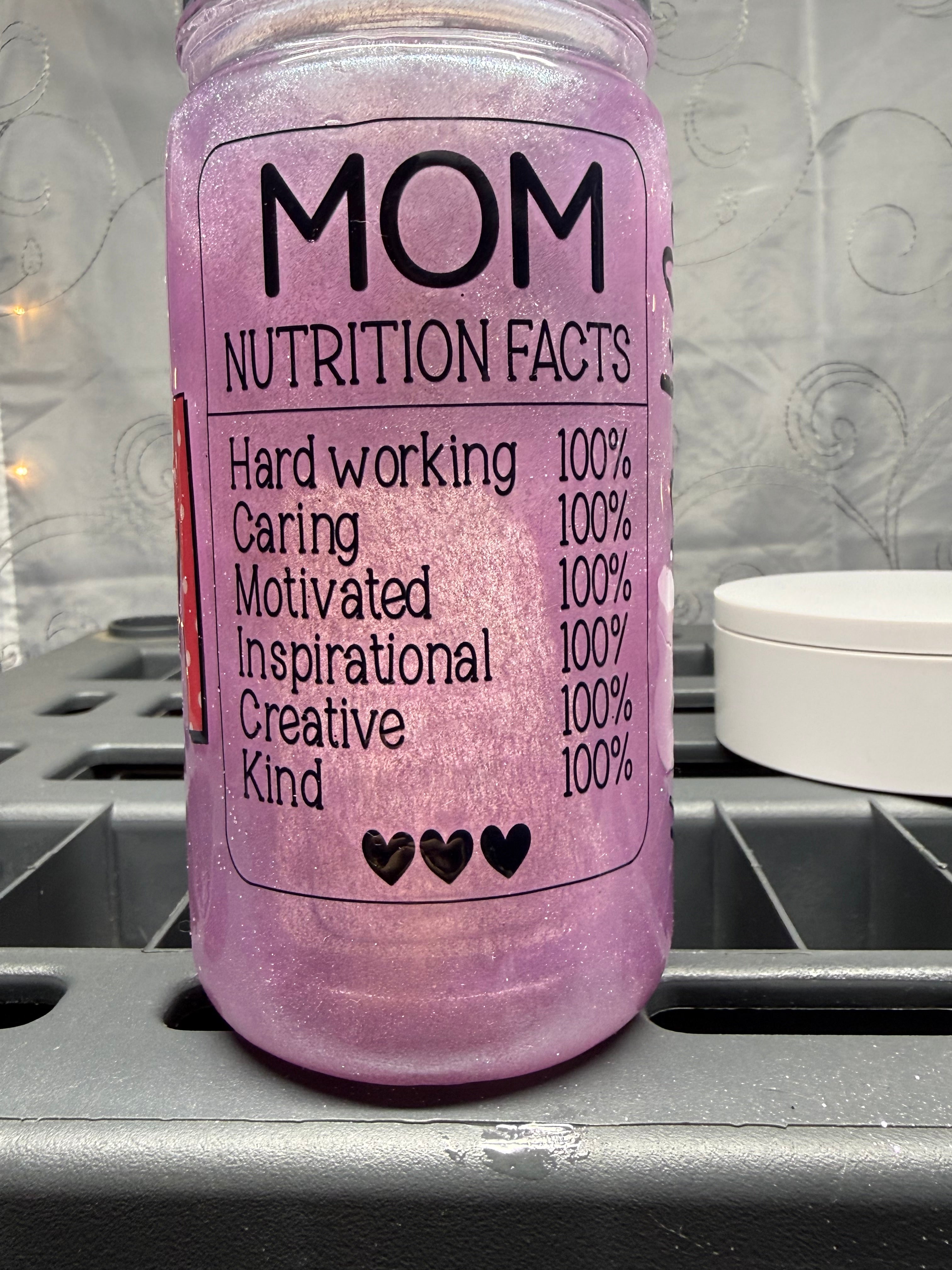 16 Oz Mom life Cup