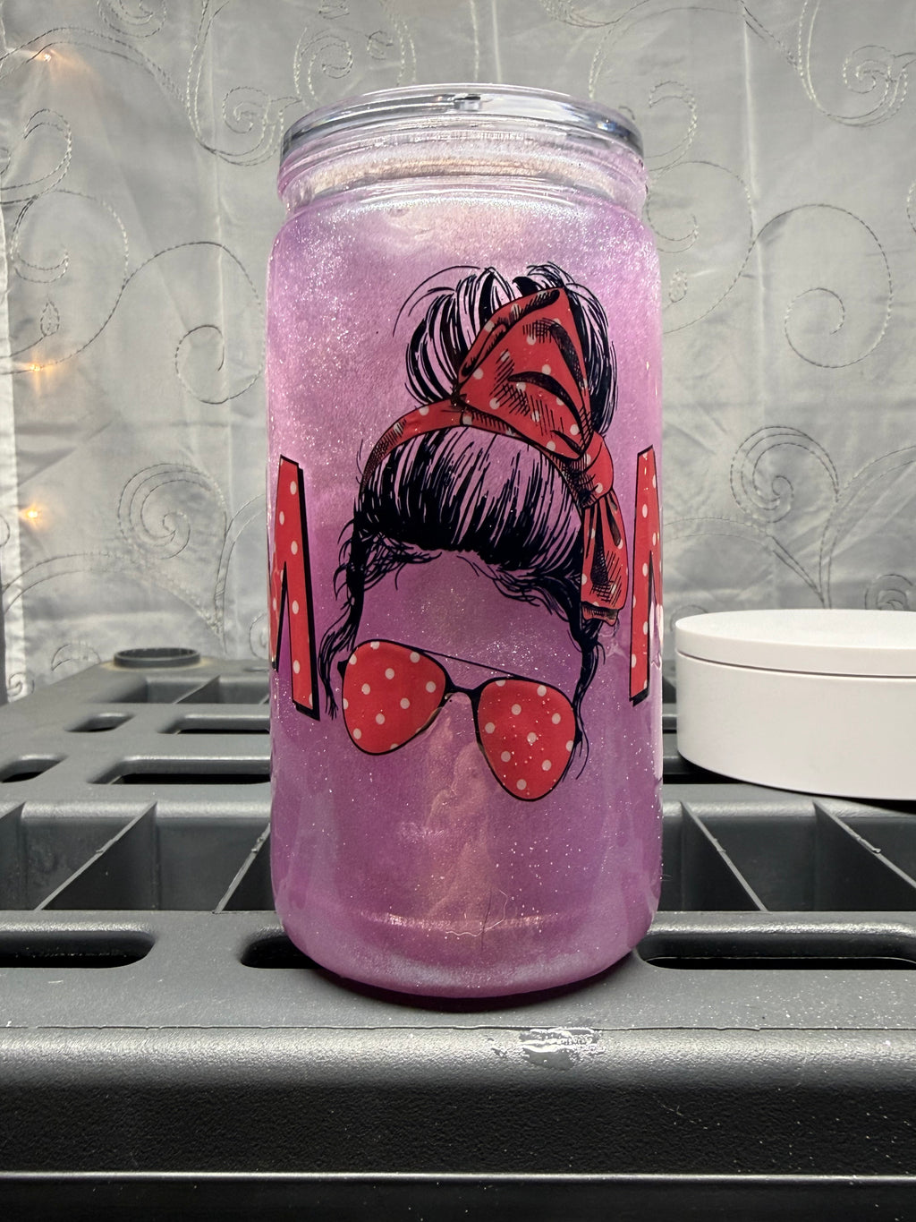 16 Oz Mom life Cup