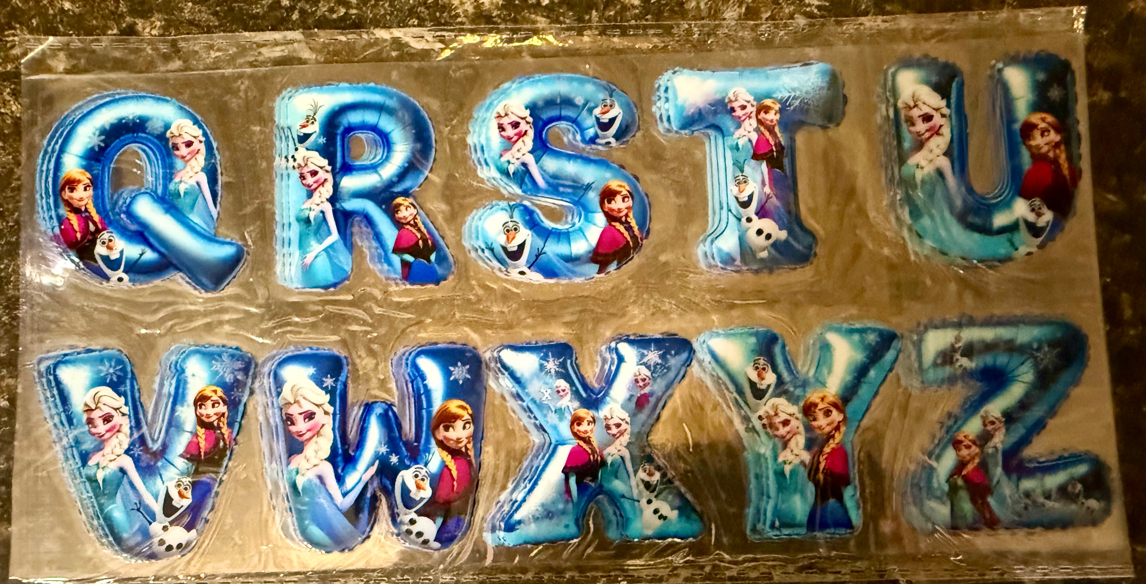 16 oz Frozen Letters Wrap