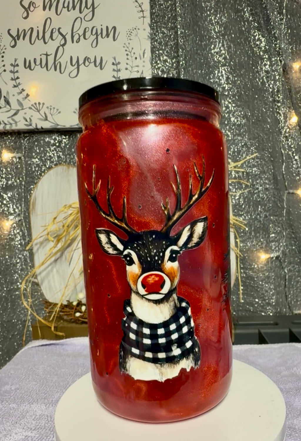 16 oz Christmas cup