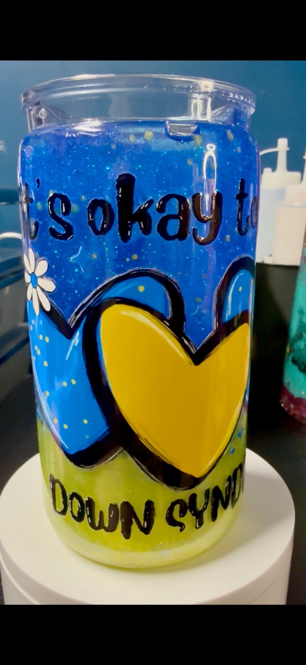16 Oz Down Syndrome dual lava cup