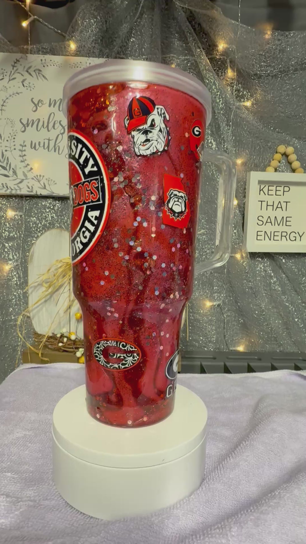30 oz Georgia Football Cup
