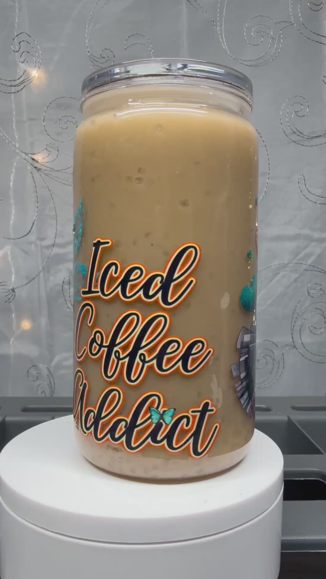 16 Oz Coffee Addict Cup