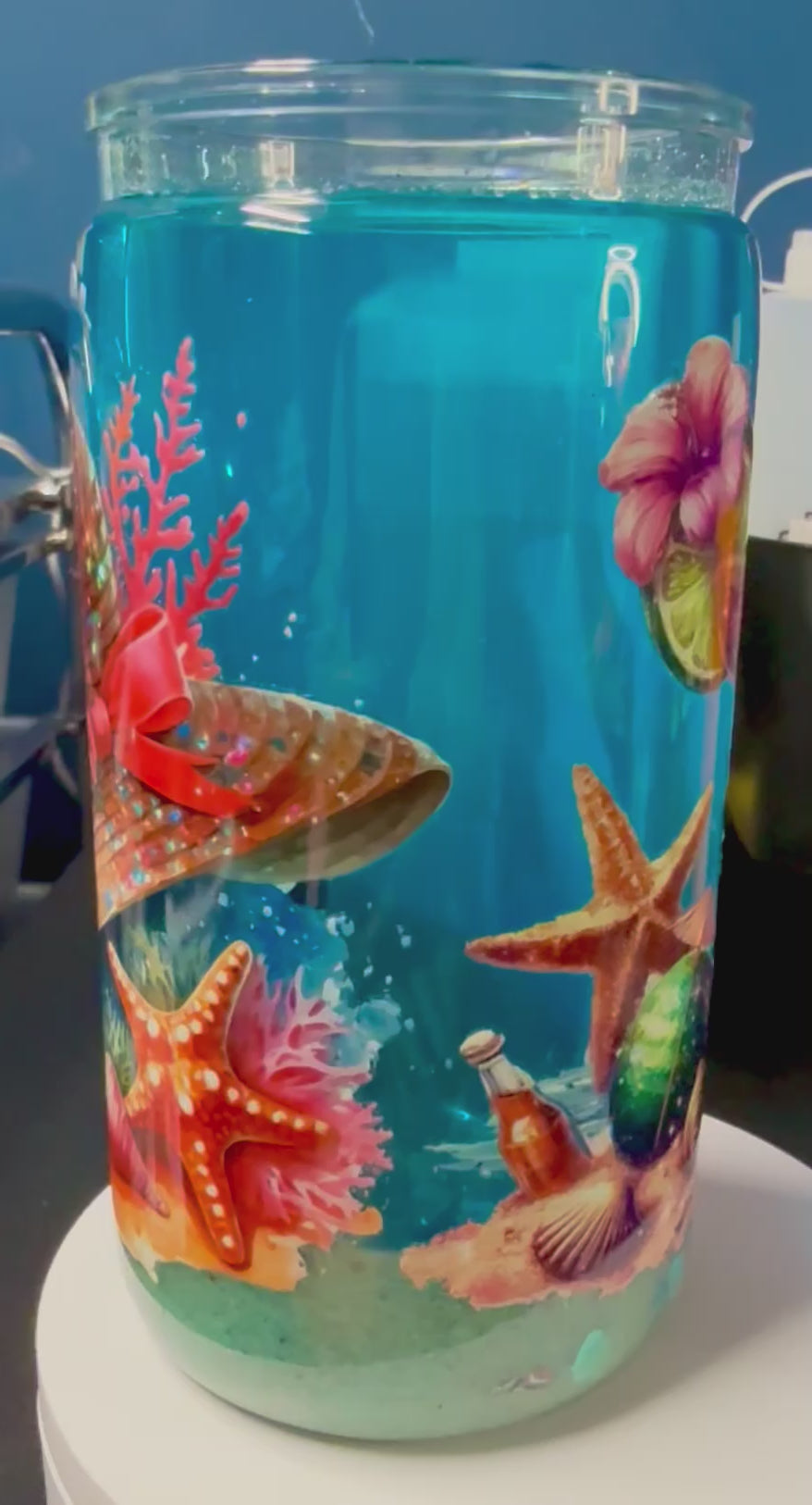 16 Oz Beach Cup