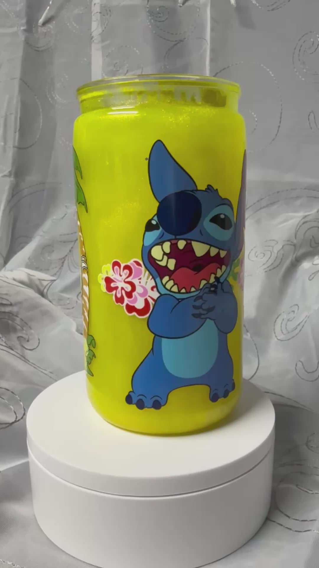 16 Oz Stitch Cateye Cup